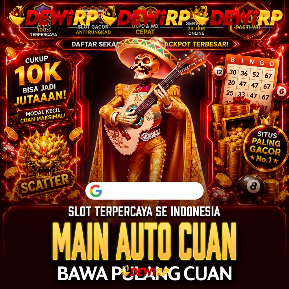 DEWIRP: Daftar Slot88 Gacor Terbaru Rank 1 2026 Dengan Jackpot Progresif Harian